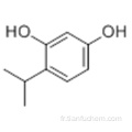 1,3-benzènediol, 4- (1-méthyléthyle) CAS 23504-03-2